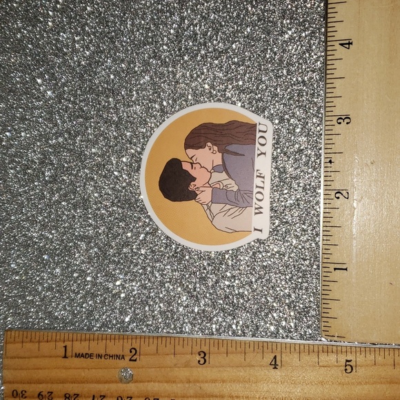 TV SHOW NETFLIX Waterproof Sticker YOU wolf - Picture 2 of 8